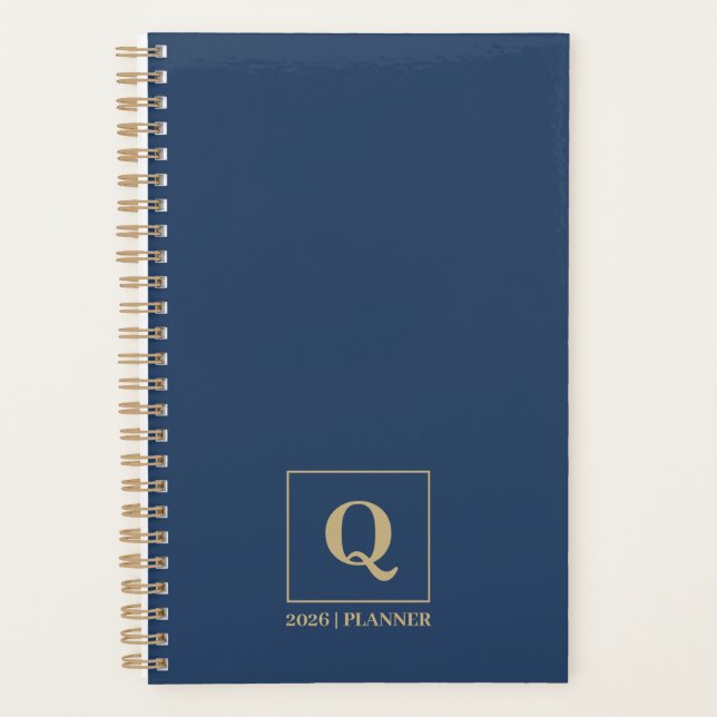 Minimalist 2026 Planner | Elegant Modern Design (Front)