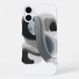 Minimalist Abstract Art iPhone 16 Plus case