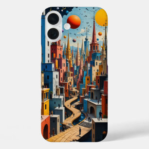 Minimalist Abstract iPhone 16 Plus Case