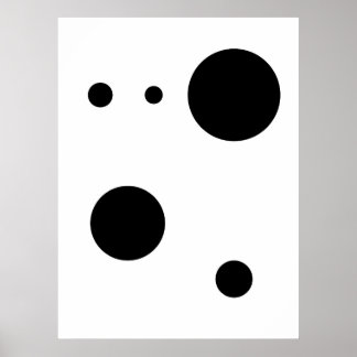 Minimalist Abstract Circle Art | Modern Geometric Poster