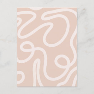 Minimalist abstract holiday postcard