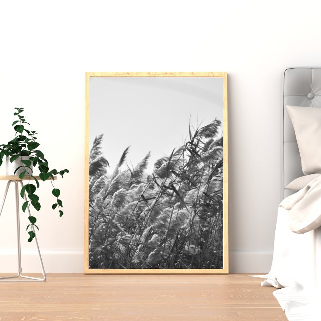 Minimalist abstract nature print black and white (Creator Uploaded)