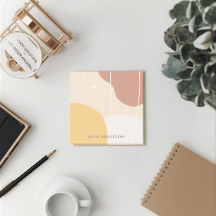 Minimalist Abstract Pastel Post-it Notes