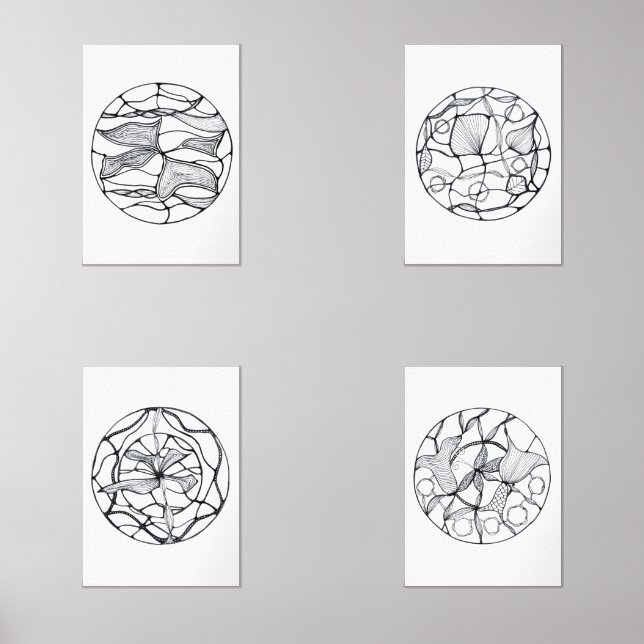 Minimalist abstract Zen design (Front)