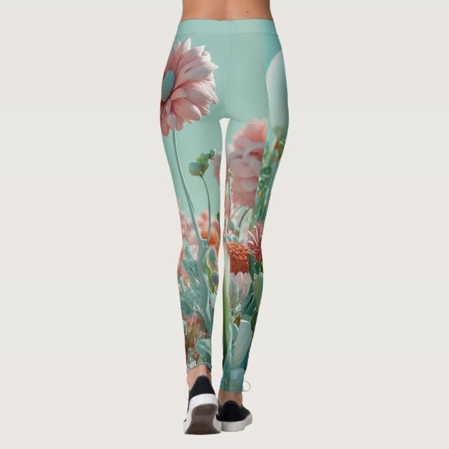 Minimalist activewear Leggings (Back)