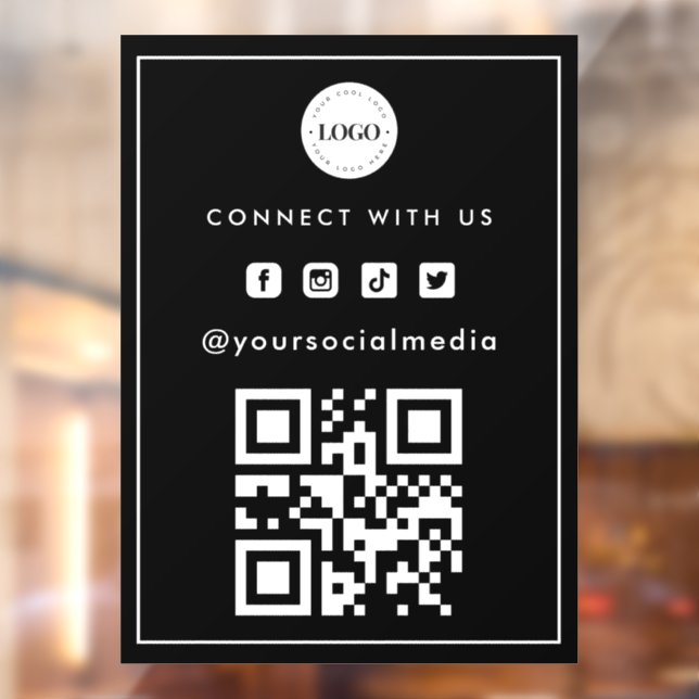 Minimalist Add Logo Qr Code Scan Social Media (Sheet 2)