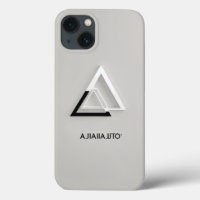 Minimalist "Ajia" Shop Logo iPhone Case