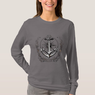 Minimalist Anchor - Strength & Sea Connection T-Shirt