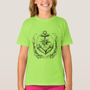 Minimalist Anchor - Strength & Sea Connection T-Shirt
