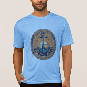 Minimalist Anchor - Symbol of Strength Design T-Shirt