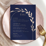 Minimalist Arch Script Wedding Menu Cards<br><div class="desc">This wedding menu Has a modern handwritten font and a clean minimalist design. The menu cards feature a script style and a layout that is easy to cutomize.</div>