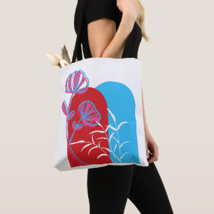 MINIMALIST ARCHED TRENDY DESIGN TOTE BAG