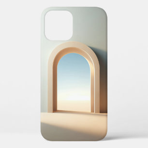 Minimalist Architectural Arch - Modern Aesthetic B iPhone 12 Case