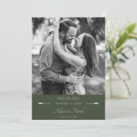 Minimalist Arrows Photo | Olive Green