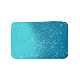Minimalist Art: Fractured Ice Bath Mat