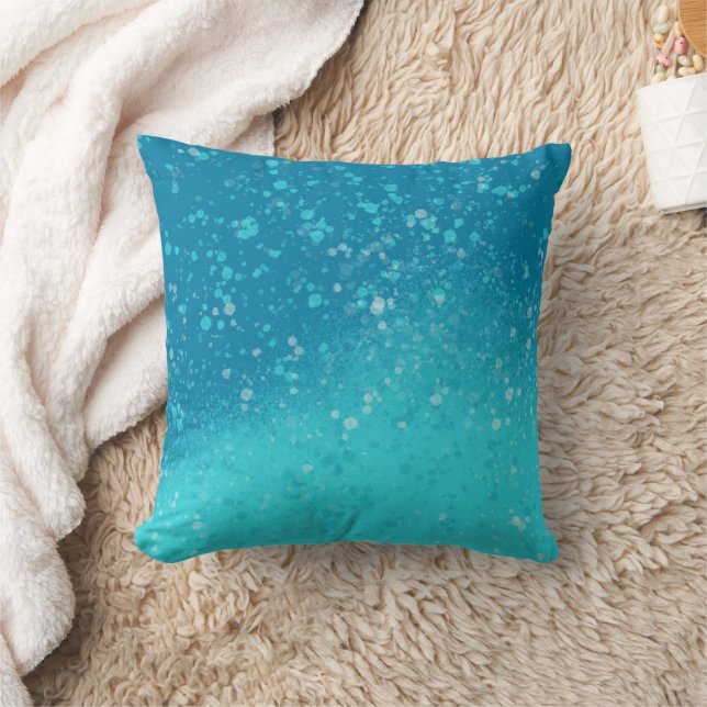 Minimalist Art: Fractured Ice Cushion (Blanket)