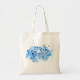Minimalist Art Inh. Respiratory Therapist Design Tote Bag