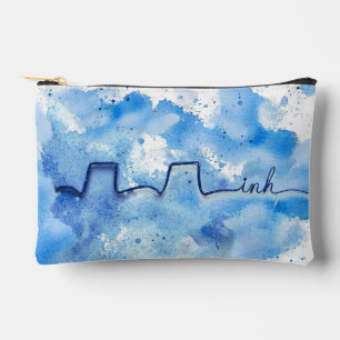 Minimalist Art   Respiratory Therapist Design Accessory Pouch