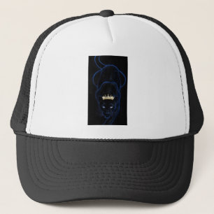 Minimalist Artistic Animal Line Art Trucker Hat -