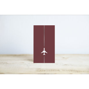 Minimalist Aviation Business Card