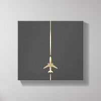 Minimalist Aviation Canvas Print