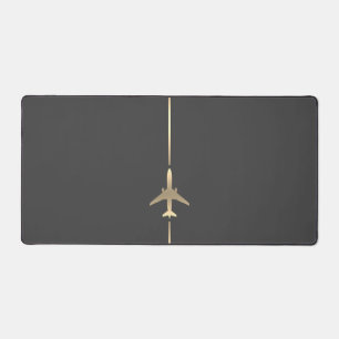 Minimalist Aviation  Desk Mat
