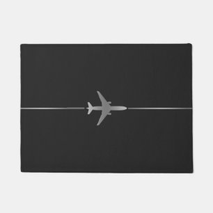 Minimalist Aviation Doormat