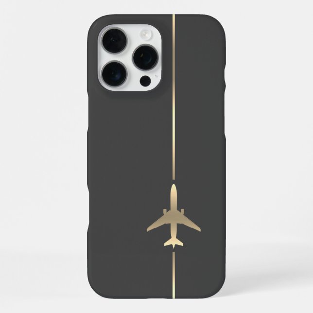 Minimalist Aviation  iPhone Case (Back)
