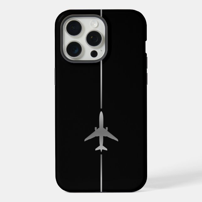 Minimalist Aviation iPhone Case (Back)