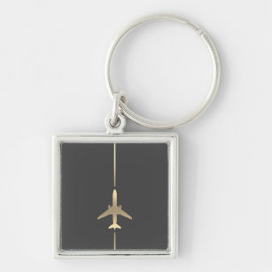 Minimalist Aviation Keychain