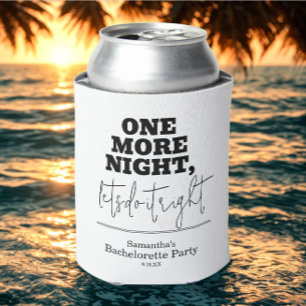 Minimalist Bachelorette Party Can Cooler