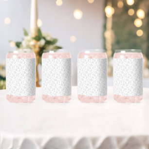 Minimalist Back To School Name Design Can Glass