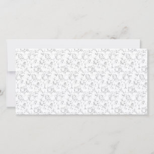 Minimalist Back To School Name Design Thank You Card