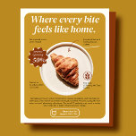 Minimalist Bakery Flyer<br><div class="desc">Modern,  minimalist,  multipurpose design for your personalised business brochure. Select the ''Edit Using Design Tool'' button to customise this design further.</div>