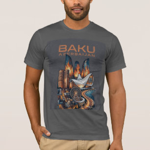 Minimalist Baku Cyber-Terminal Urban Streetwear De T-Shirt