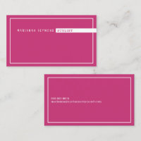 Minimalist Basic, Stylist Fuchsia Pink
