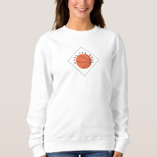 Minimalist Basketball Design Sweatshirt