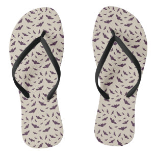 Minimalist Bats Pattern Halloween Blanket Jandals