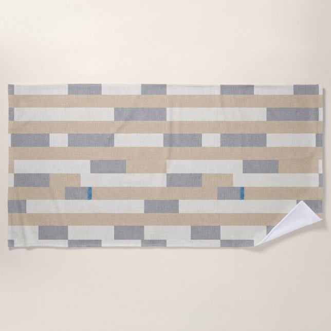 Minimalist  beach towel (Front)