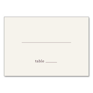 Minimalist Beige Line Art Table Number