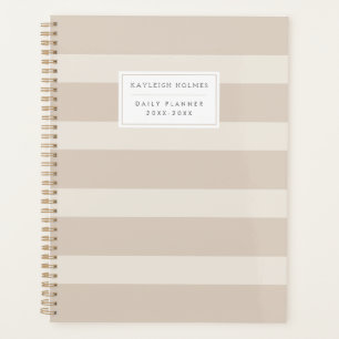 Minimalist Beige Planner
