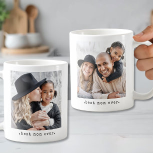 Minimalist Best Mum Ever Full Photo Coffee Mug