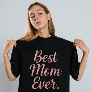 minimalist Best Mum Ever T-Shirt