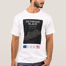 Minimalist Bethpage Black Ryder Cup Line Print Tee