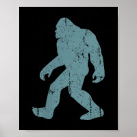 Minimalist Bigfoot Cket Logo Sasquatch Cryptid Coo