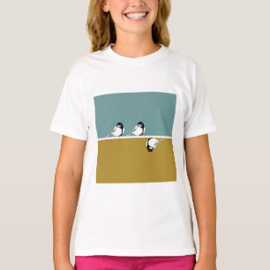 Minimalist Bird Design Kids’ T-Shirt