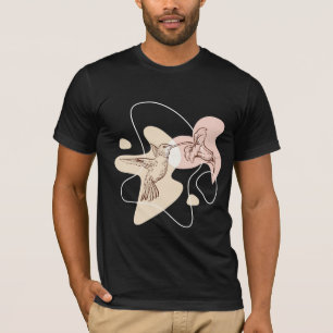 Minimalist Bird Illustration - Tiny Wings T-Shirt