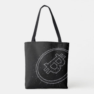 Minimalist Bitcoin Tote Bag