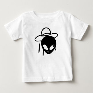 Minimalist Black Alien Baby T-Shirt