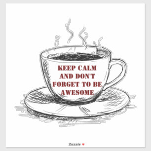 Minimalist Black and White Coffee Mug